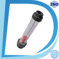 Lzs-15 Dn15 Wasser Kunststoffrohr Rotameter Industrie Durchflussmesser (6-60L / H, kurze rohr)